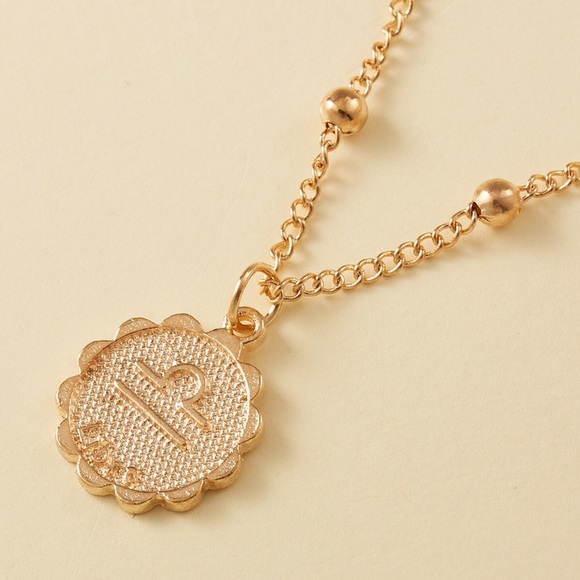 Libra September-October Horoscope Zodiac Necklace - Picture 2 of 12